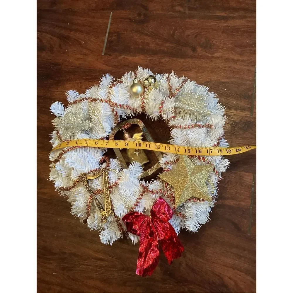 Vintage Ornaments Hope Angel Wreath